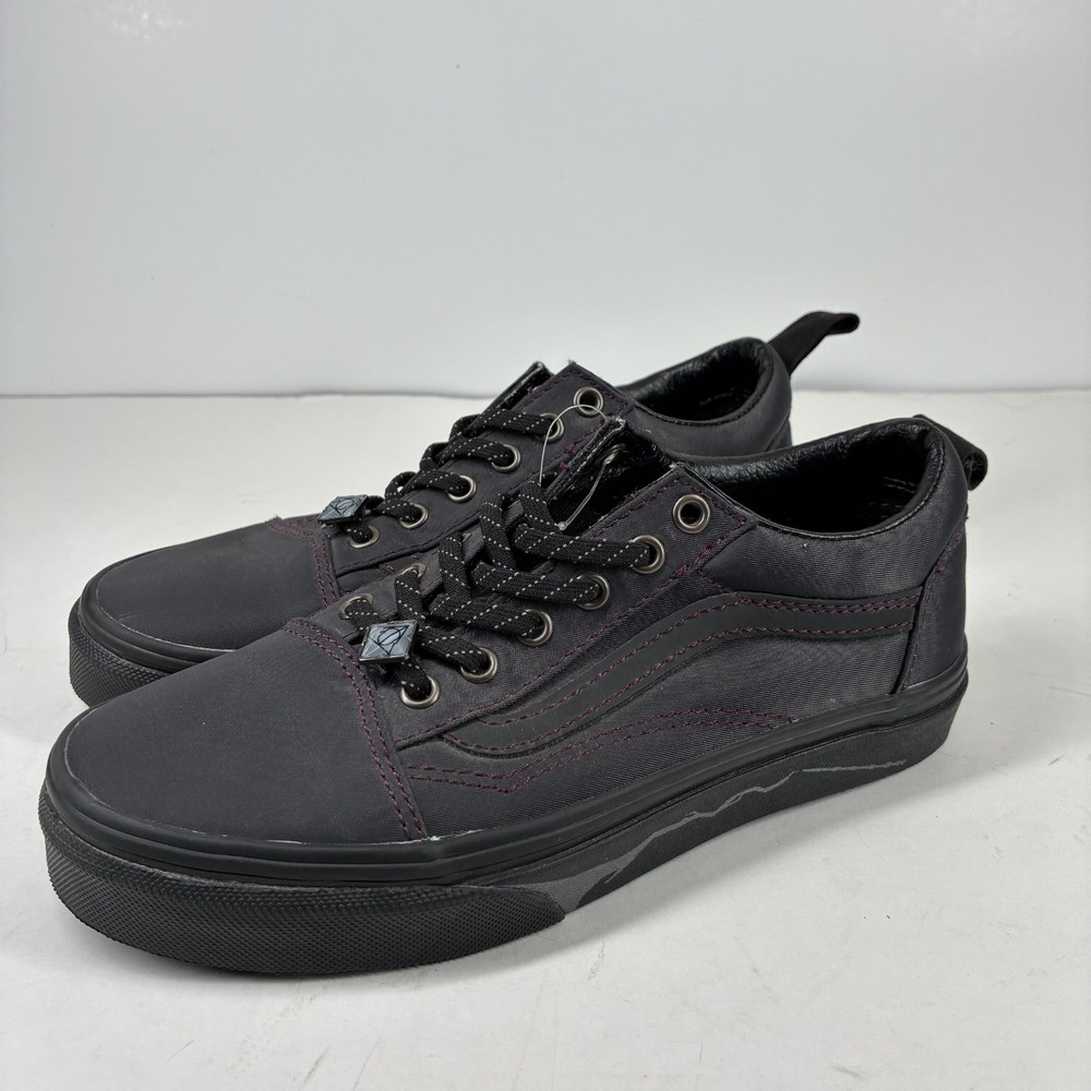 Vans Harry Potter Old Skool Deathly Hallows Black Kids US 3 Sneakers VN0A4BV5V0F